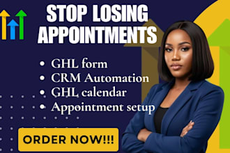 build ghl calendar, appointment booking, forms and automation