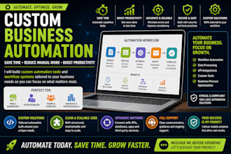 build custom business automation tools and workflow systems