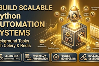 build scalable background task systems with celery and python