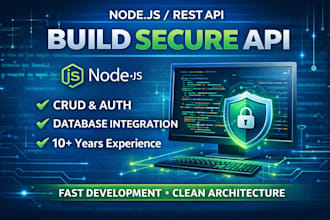 build rest API with node js express or nestjs