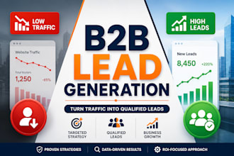 do b2b SEO and organic lead generation for US businesses