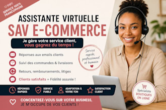 je gere votre sav e commerce francophone