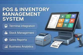 develop custom inventory management pos software saas