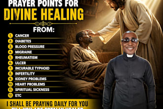 fervently pray for your divine healing from any sickness and god will heal you