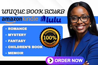 amazon kdp book blurb writer ebook description copywriting that sells