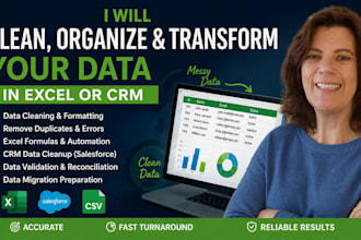 clean and organize your CRM data for accurate reporting