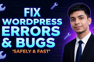 fix wordpress errors, bugs, and critical site issues fast