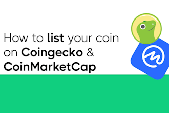 do token listing, coinmarketcap coingecko listing crypto promotion and telegram