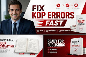 format your KDP book and fix publishing errors