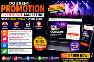 targeted event promotion, event marketing, eventbrite promotion, wedding planing