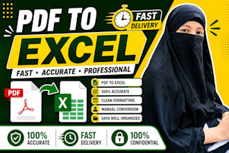 convert pdf to excel fast and accurately