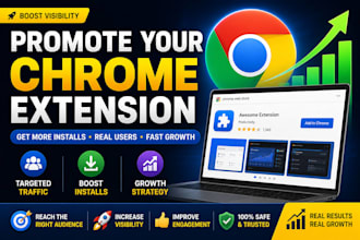 promote your chrome extension to get targeted users, installs, chrome marketing
