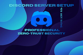 build a highly secure discord server