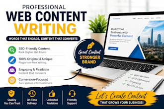 create SEO friendly web content