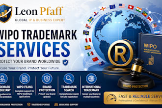 be your international trademark consultant for wipo filing for brand protection