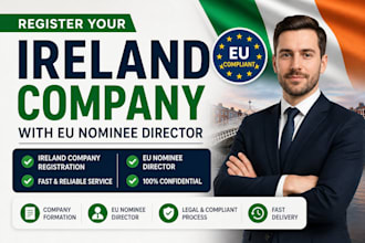register ireland company registration with eu nominee director