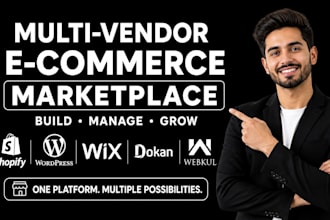 develop a shopify multi vendor ecommerce shopify dokan multivendor website