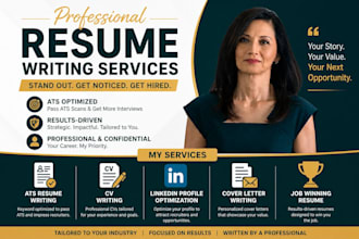 write ats resume, CV and cover letter