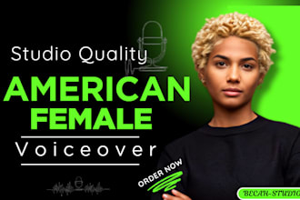 record female voice over for elearning medical narration, explainer video