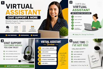 be your reliable chat support and virtual assistant
