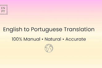 translate english to portuguese and portuguese to english