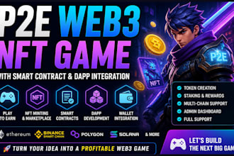 build your p2e web3 nft game with smart contracts and dapp wallet integration