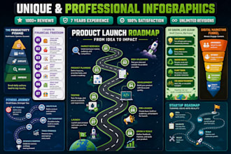 design flowcharts, workflows, and infographic process diagrams