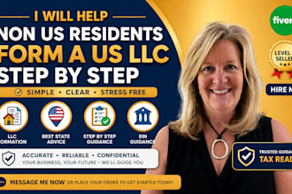 form US llc for non residents in wyoming delaware with low tax and privacy