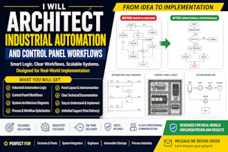 architect industrial automation and control panel workflows