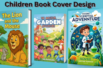 design children book cover, book cover, book illustration, story book