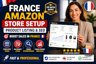 do france amazon store setup, amazon product listing, french amazon product SEO