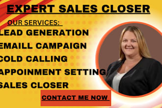 be your high ticket sales closer sales