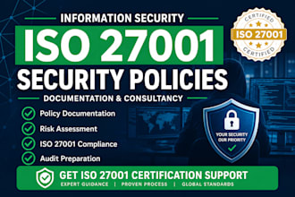 prepare audit ready iso 27001, 13485, 42001 , soc 2 compliance documentation