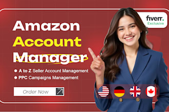 be your amazon seller and vendor central manager