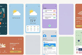 design visually stunning UI UX interfaces