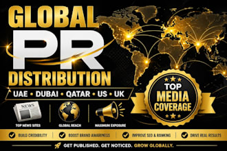 distribute your PR to top uae, dubai, qatar, US, UK news sites