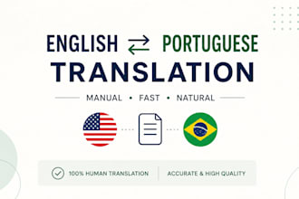 translate english to portuguese