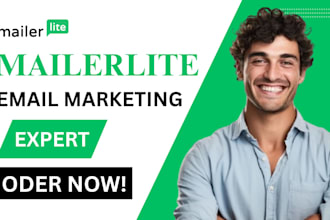 setup mailerlite email marketing automation convert kit email template design