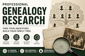find your ancestors and build your complete family tree fast