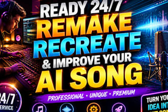 recreate or remake any ai generated song with studio quality