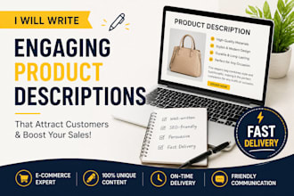 write engaging product descriptions for your business