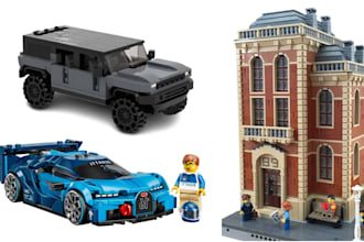 design a custom lego house, car moc with 3d model, instructions and xml partlist