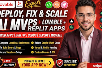 deploy migrate ai web app lovable repiit ai supabase netlify vercel google oauth