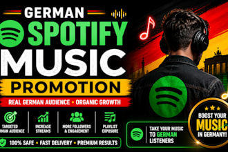 do german spotify music promotion, germany spotify promotion
