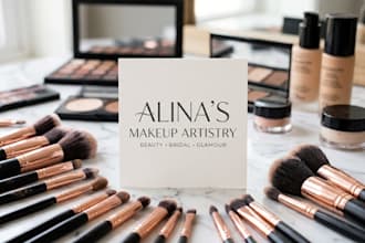 design modern professional makeup