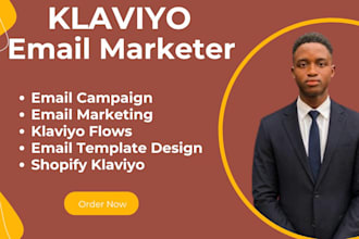 klaviyo flows campaigns email design for klaviyo email marketing