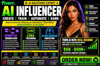 do custom ai girl models, lora training, fanvue and instagram girl