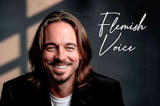 do a high quality vlaams flemish voice over in my voicebooth