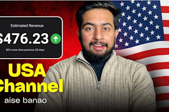 do USA youtube promotion, USA channel promotion, to USA active audience
