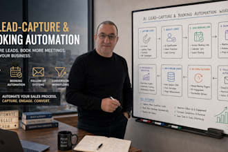 build ai lead capture and booking automation system